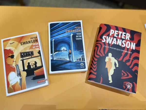 Peter Swanson la trilogie continue