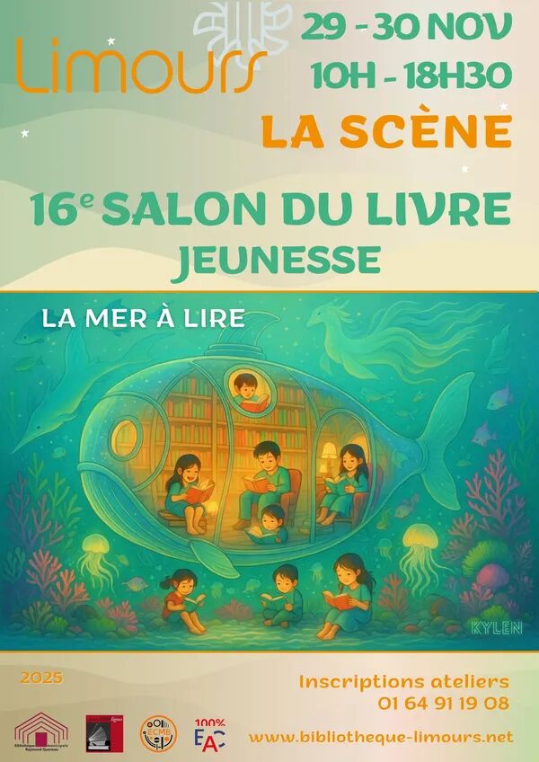 La Mer à lire : 16e Salon du livre jeunesse de Limours